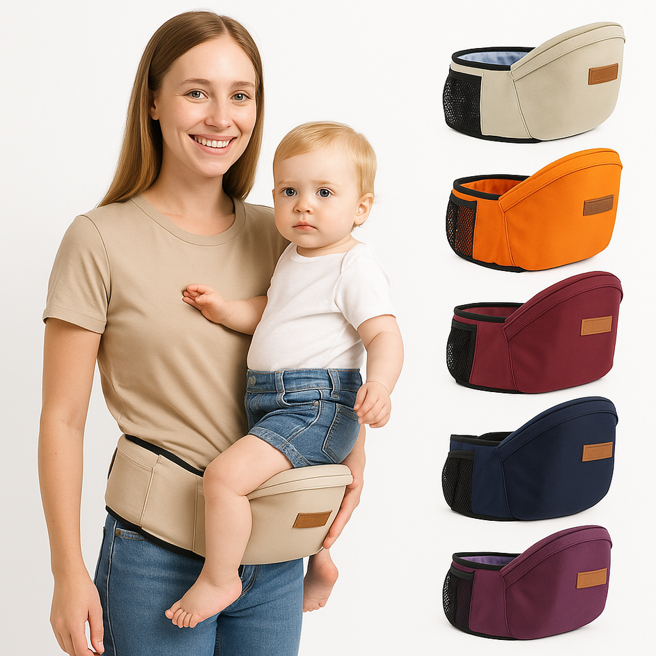 Ergonomic Hip Seat for Comfortable Baby Carrying