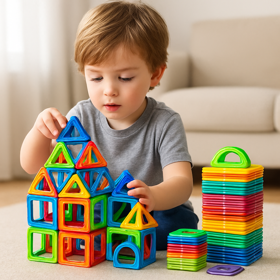 Magnetic Building Blocks for Kids